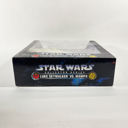 Vintage Hasbro Star Wars Mid Ships Luke Skywalker & Wampa (1997) - Hasbro 12" Collector Series MIB