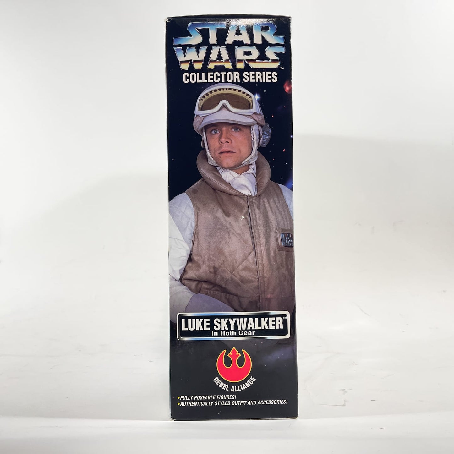 Vintage Hasbro Star Wars Mid Ships Luke Skywalker & Wampa (1997) - Hasbro 12" Collector Series MIB
