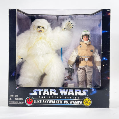 Vintage Hasbro Star Wars Mid Ships Luke Skywalker & Wampa (1997) - Hasbro 12" Collector Series MIB