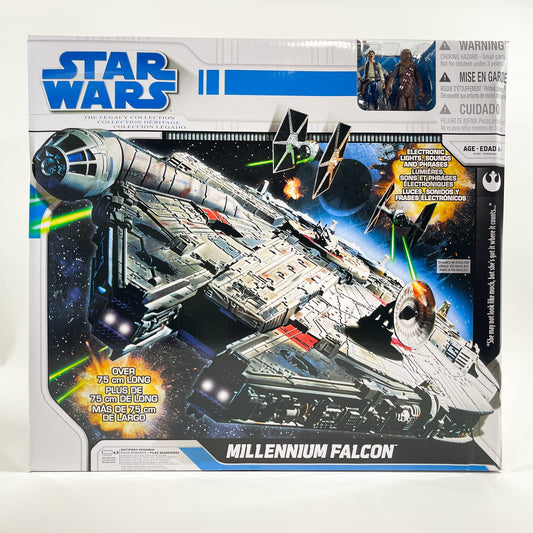Vintage Hasbro Star Wars Mid Ships Millennium Falcon (2008) - Hasbro Legacy Collection Vehicle - MISB