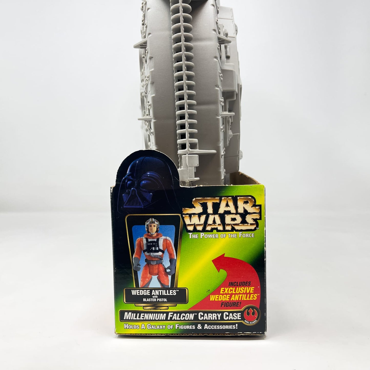 Vintage Hasbro Star Wars Mid Ships Millennium Falcon Carry Case (1997) - Hasbro Star Wars Power of the Force 2