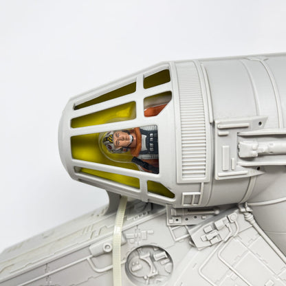 Vintage Hasbro Star Wars Mid Ships Millennium Falcon Carry Case (1997) - Hasbro Star Wars Power of the Force 2