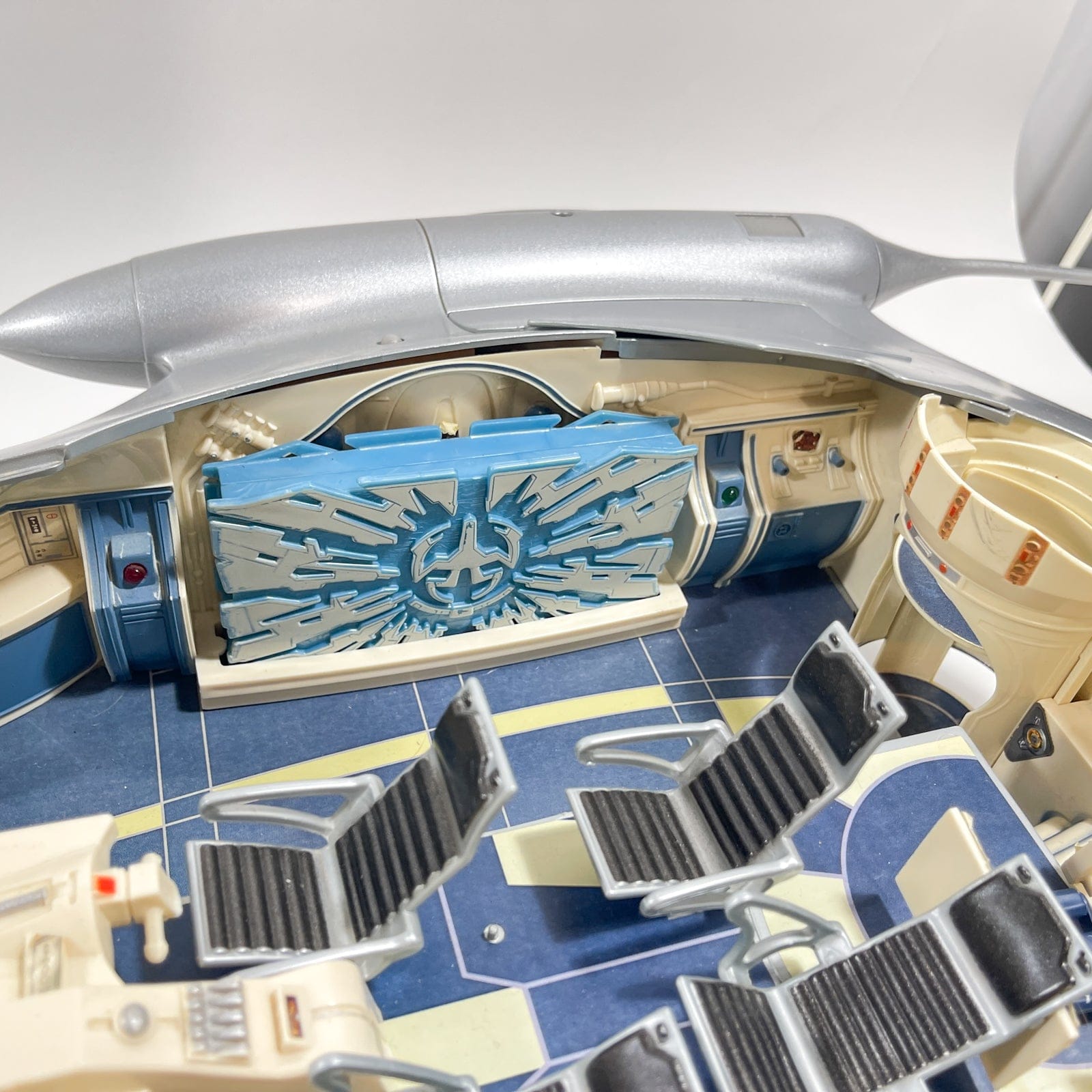 Vintage Hasbro Star Wars Mid Ships Naboo Royal Starship - Loose Complete – Hasbro Star Wars Episode 1