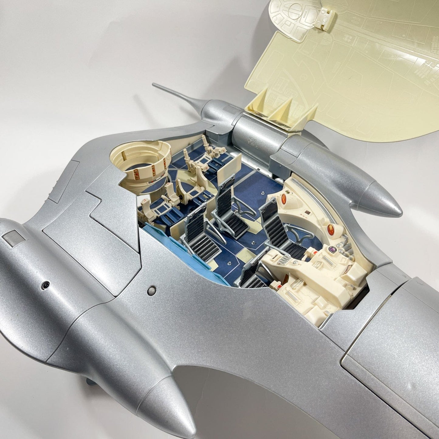 Vintage Hasbro Star Wars Mid Ships Naboo Royal Starship - Loose Complete – Hasbro Star Wars Episode 1