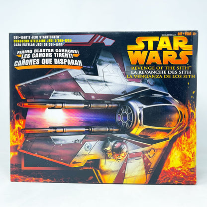 Vintage Hasbro Star Wars Mid Ships Obi-Wan's Jedi Starfighter 2025 – Hasbro Star Wars Revenge of the Sith - Sealed