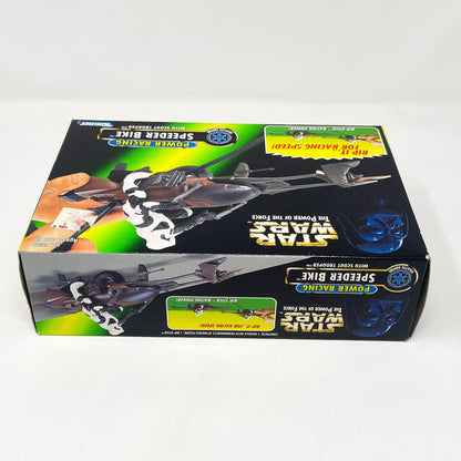 Vintage Hasbro Star Wars Mid Ships Power Racing Speeder Bike w/ Scout Trooper (1997) - POTF2 - Sealed