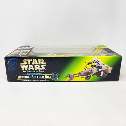 Vintage Hasbro Star Wars Mid Ships Radio Controlled Imperial Speeder Bike 1997 - Hasbro POTF2 - Sealed