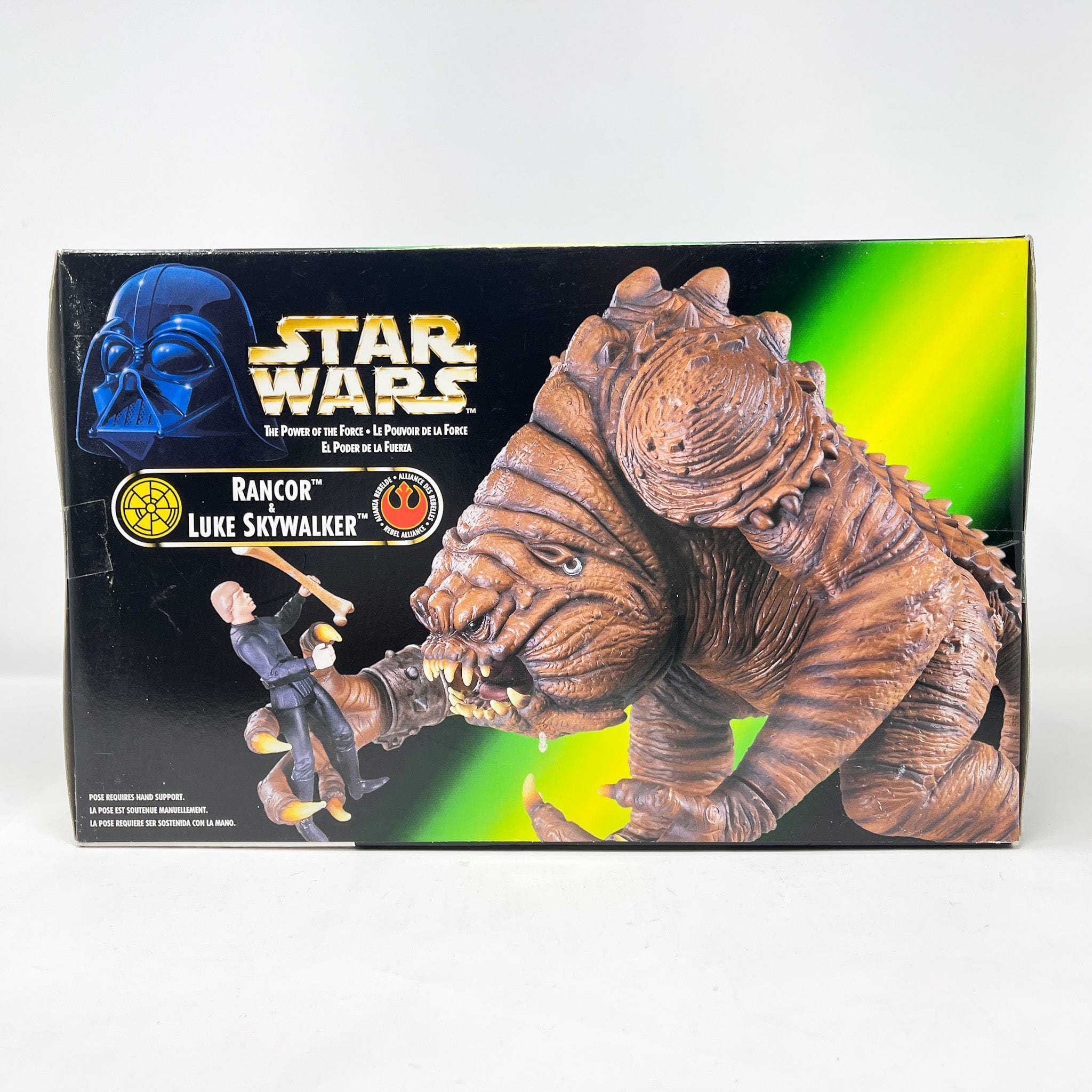 97'Kenner/STARWARS POTF·RANCOR(Unopened) NEW 1998 Star Wars Power of the Force Rancor & Luke