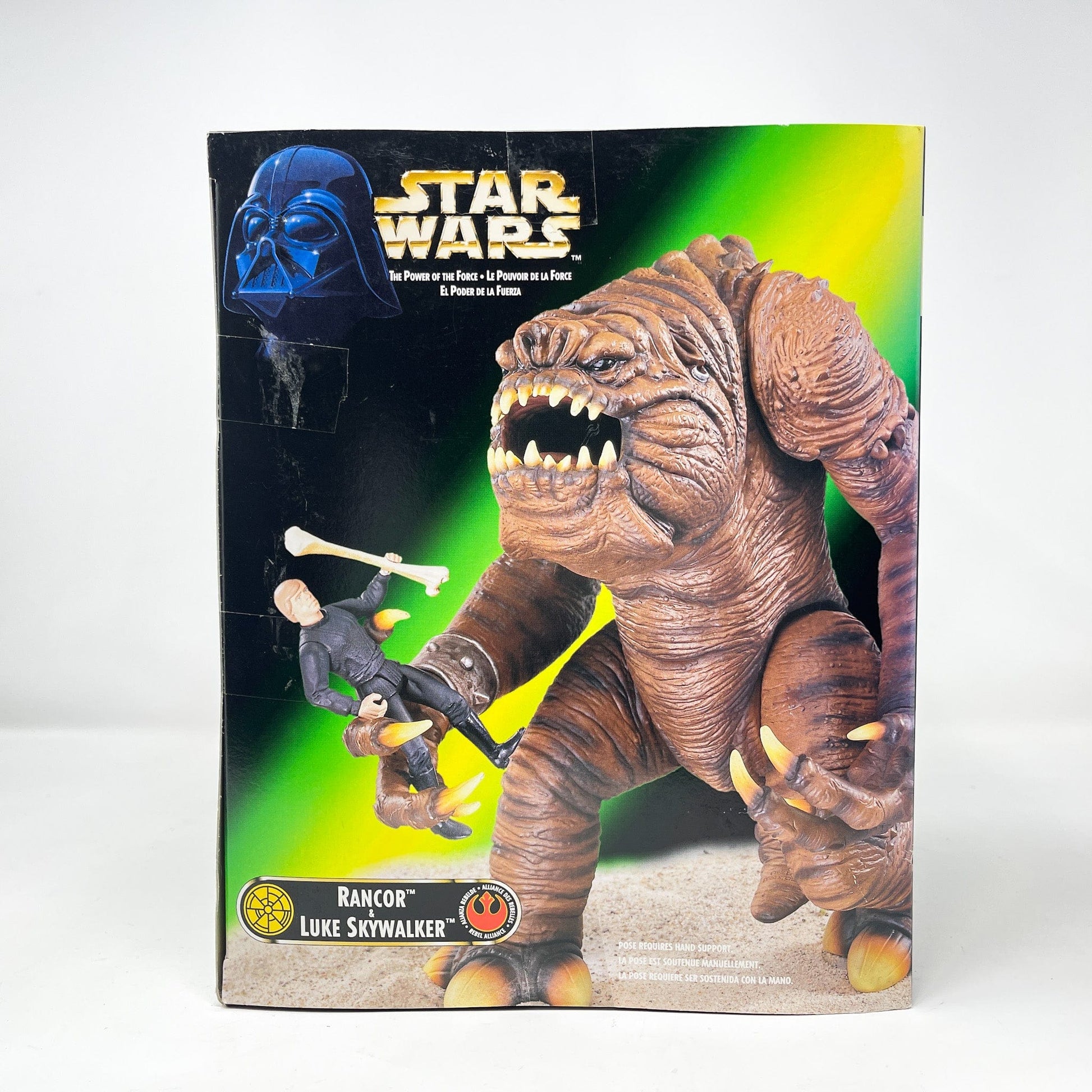 Vintage Hasbro Star Wars Mid Ships Rancor & Luke Skywalker - POTF2 Hasbro 1997 Star Was Vehicle - Sealed