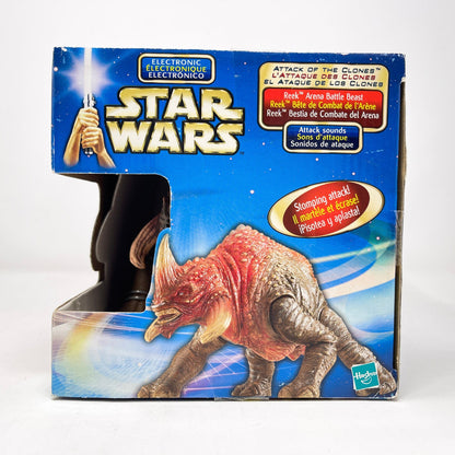 Vintage Hasbro Star Wars Mid Ships Reek Arena Battle Beast (2002) - Hasbro Saga Collection Attack of the Clones - MISB