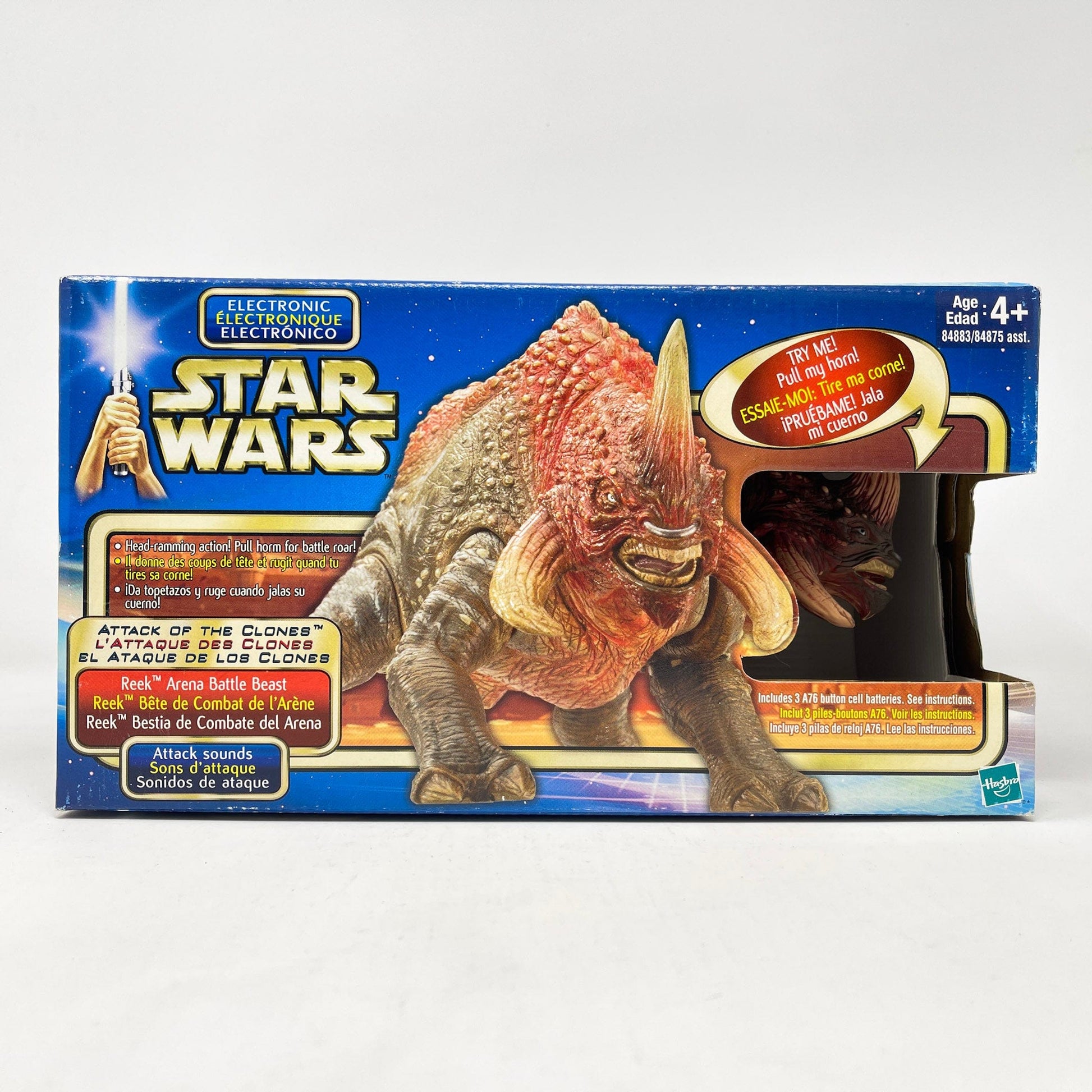 Vintage Hasbro Star Wars Mid Ships Reek Arena Battle Beast (2002) - Hasbro Saga Collection Attack of the Clones - MISB