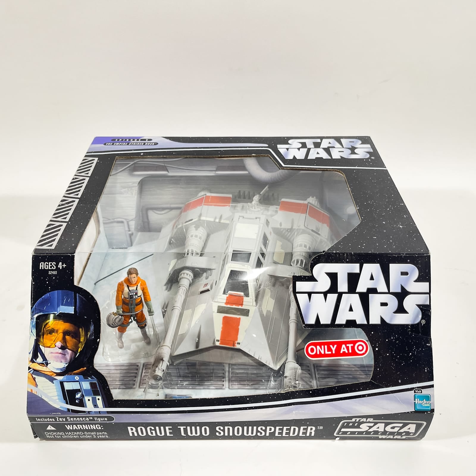 Vintage Hasbro Star Wars Mid Ships Rogue Two Snowspeeder - Hasbro Saga Collection (2006)