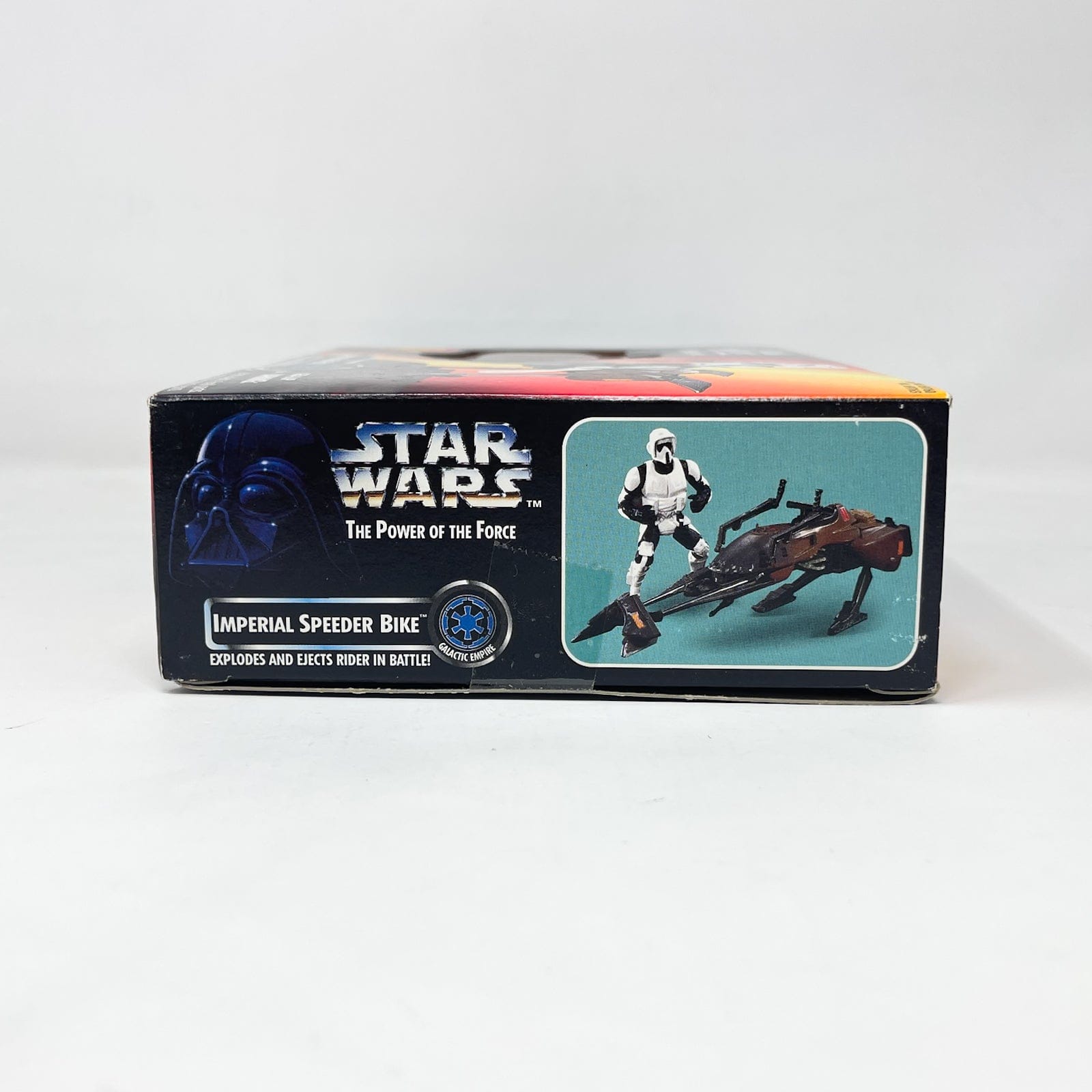 Vintage Hasbro Star Wars Mid Ships Speeder Bike w/ Biker Scout - POTF2 - Sealed