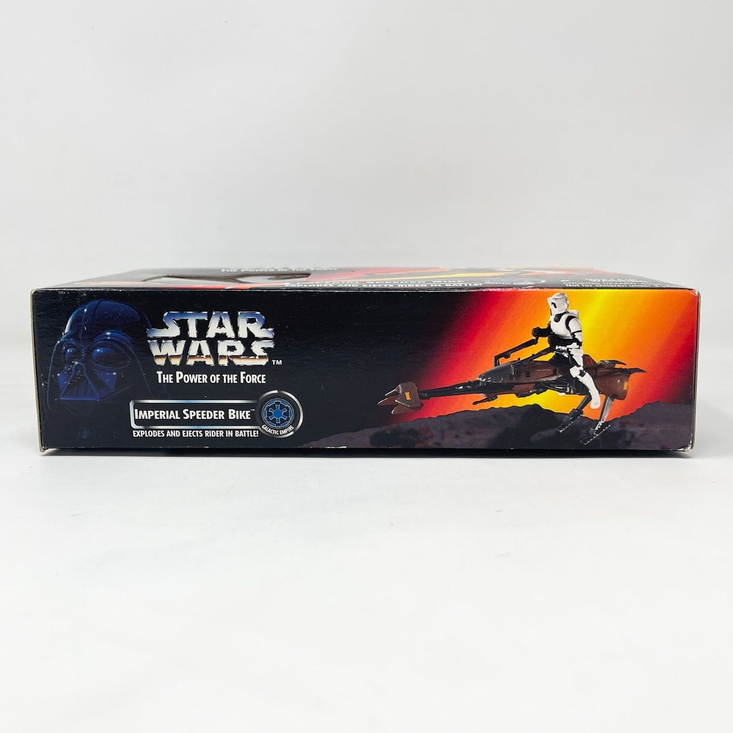 Vintage Hasbro Star Wars Mid Ships Speeder Bike w/ Biker Scout - POTF2 - Sealed