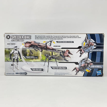 Vintage Hasbro Star Wars Mid Ships Speeder Bike with Scout Trooper – Hasbro Star Wars Movie Heroes (2013)