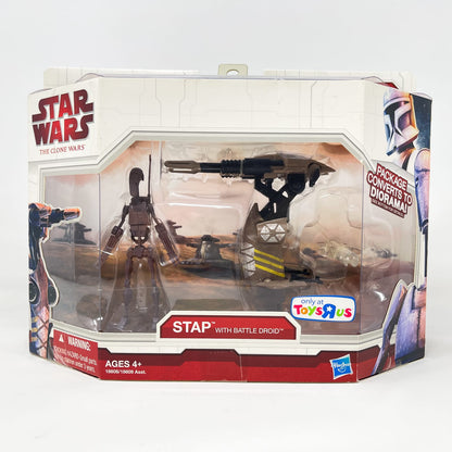 Vintage Hasbro Star Wars Mid Ships STAP with Battle Droid – Hasbro Star Wars The Clone Wars (2009)