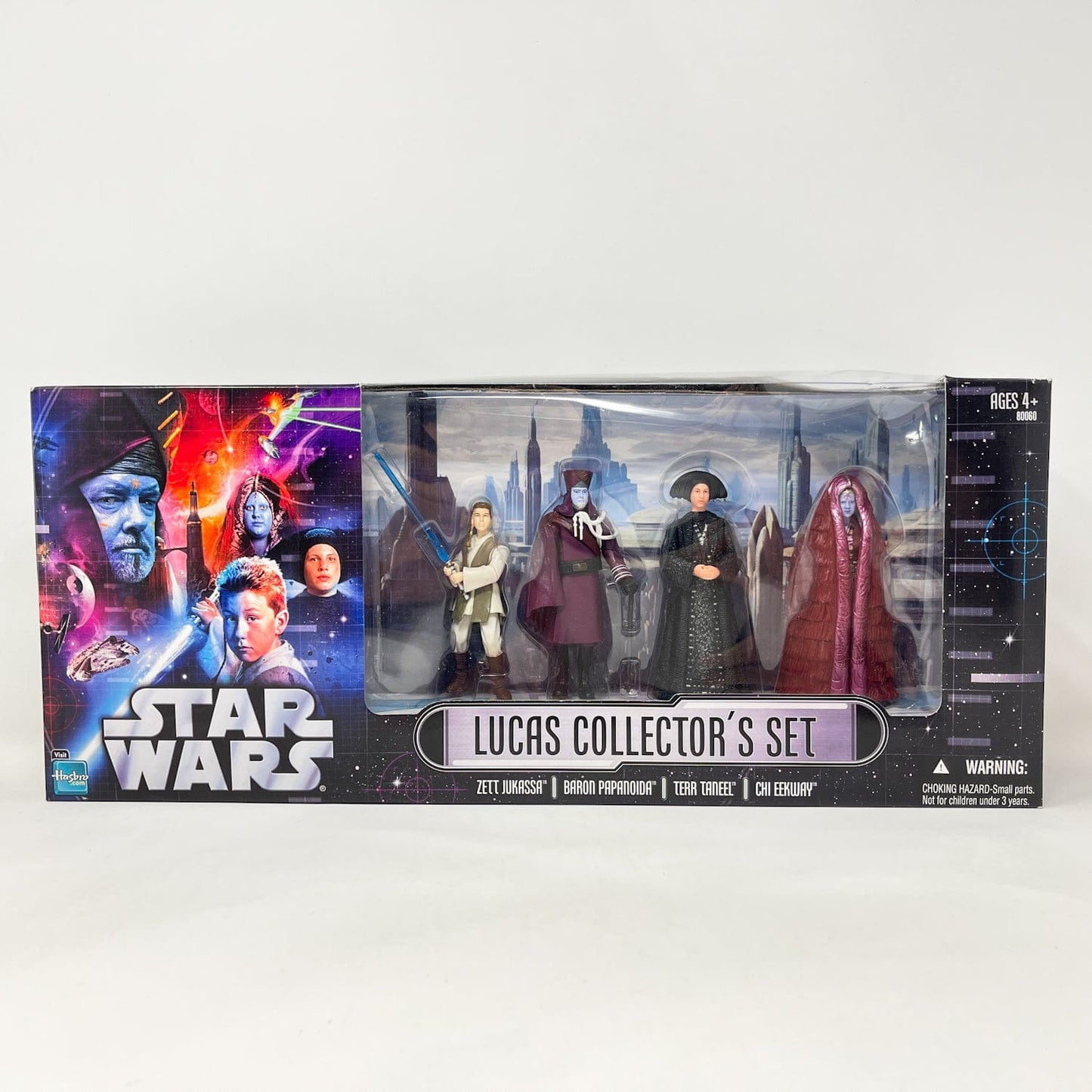 Vintage Hasbro Star Wars Mid Ships Star Wars Lucas Collector’s Set (2006) – Hasbro 3.75” Figure Multipack