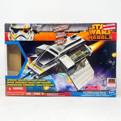 Vintage Hasbro Star Wars Mid Ships The Phantom Attack Shuttle (2014) - Hasbro Star Wars Rebels - Open Box
