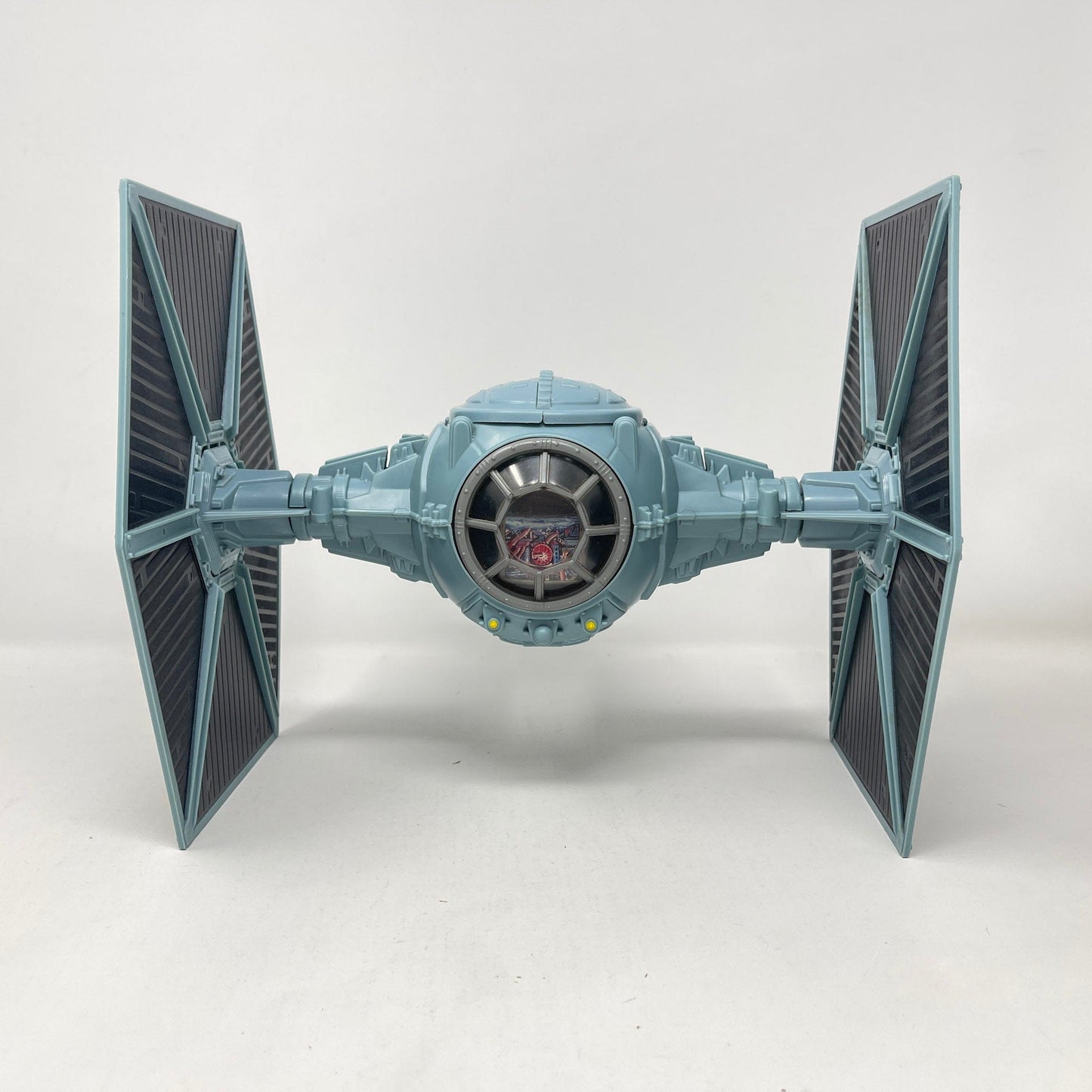 Vintage Hasbro Star Wars Mid Ships TIE Fighter (1995) - Kenner Power of the Force (Canadian Box) Vehicle - MIOP