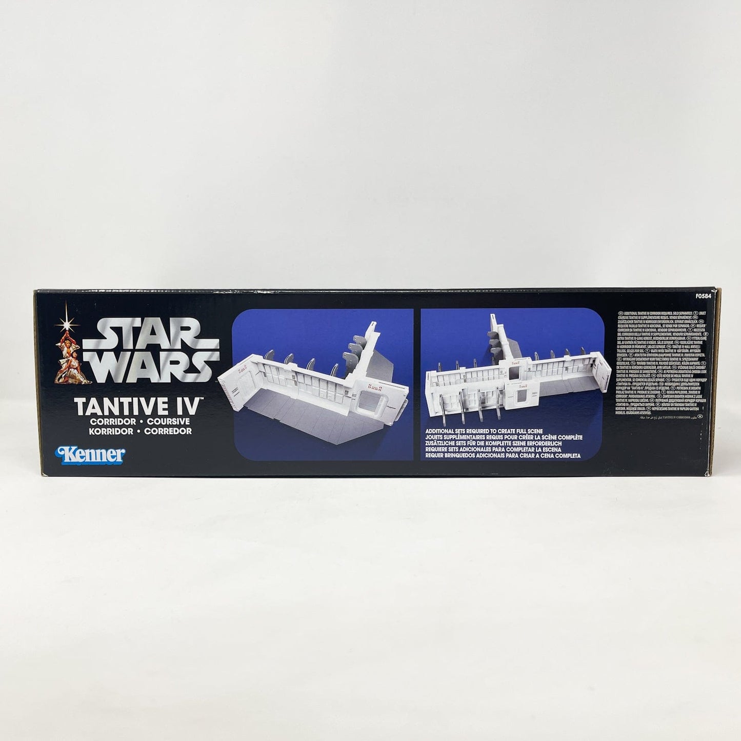Vintage Hasbro Star Wars Mid Ships VC A New Hope Tantive IV Corridor w/ VC183 Rebel Fleet Trooper - Hasbro Star Wars Playset