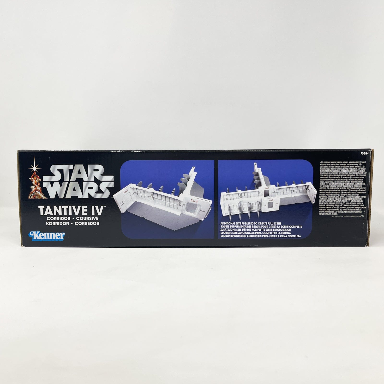 Vintage Hasbro Star Wars Mid Ships VC A New Hope Tantive IV Corridor w/ VC183 Rebel Fleet Trooper - Hasbro Star Wars Playset