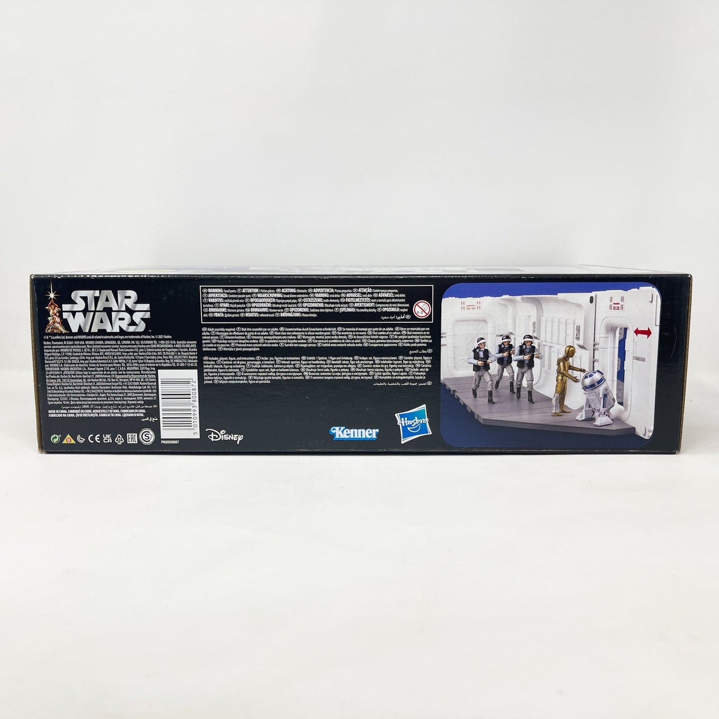 Vintage Hasbro Star Wars Mid Ships VC A New Hope Tantive IV Corridor w/ VC183 Rebel Fleet Trooper - Hasbro Star Wars Playset