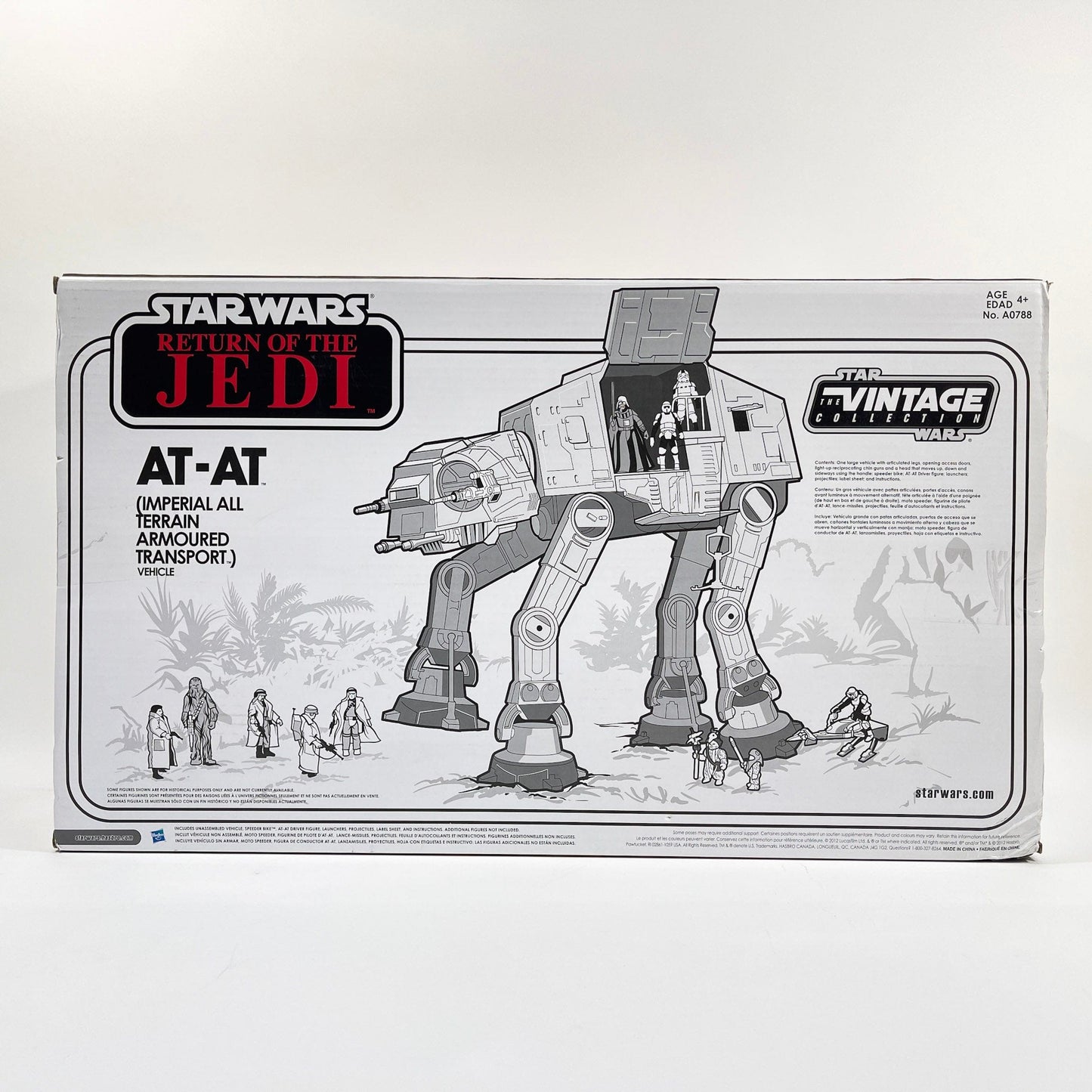 Vintage Hasbro Star Wars Mid Ships VC AT-AT Imperial Walker (2012) - ROTJ - Hasbro Vintage Collection Star Wars Vehicle