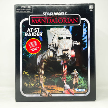Vintage Hasbro Star Wars Mid Ships VC AT-ST Raider The Mandalorian  - MIB Hasbro Star Wars