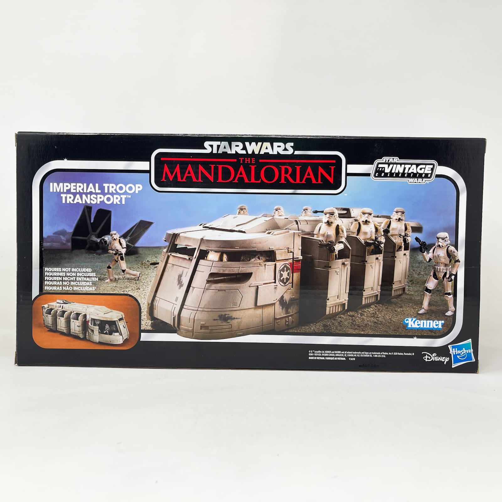 Vintage Hasbro Star Wars Mid Ships VC Mandalorian Imperial Troop Transport - MIB Hasbro Star Wars