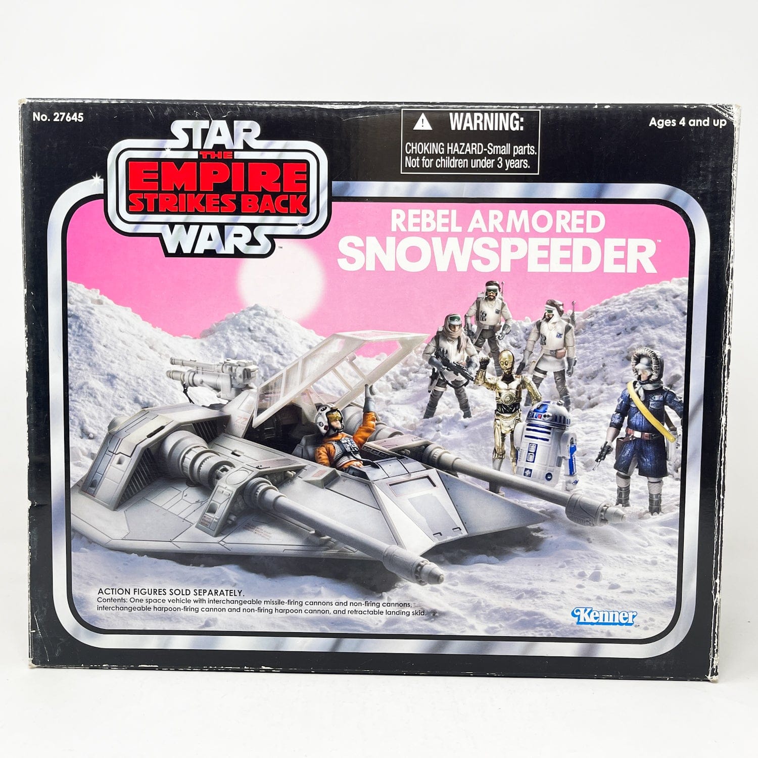 Vintage Hasbro Star Wars Mid Ships VC Snowspeeder (2010) - Hasbro Vintage Collection - Open Box