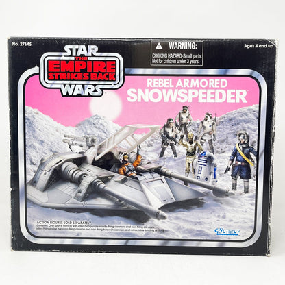 Vintage Hasbro Star Wars Mid Ships VC Snowspeeder (2010) - Hasbro Vintage Collection - Open Box