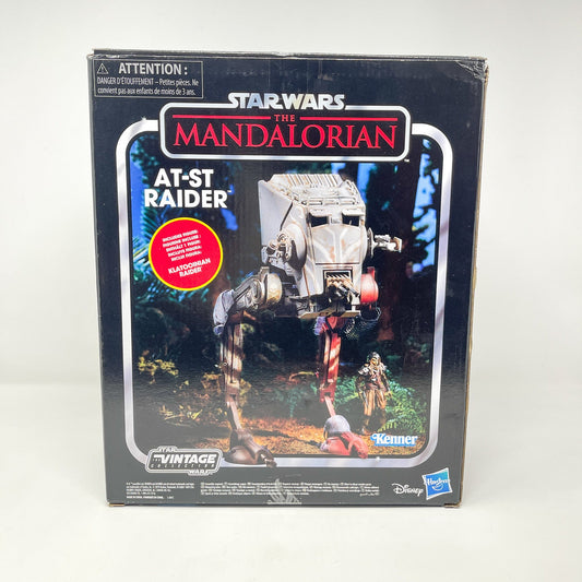 Vintage Hasbro Star Wars Mid Ships VC The Mandalorian AT-ST Raider - MIB Hasbro Star Wars