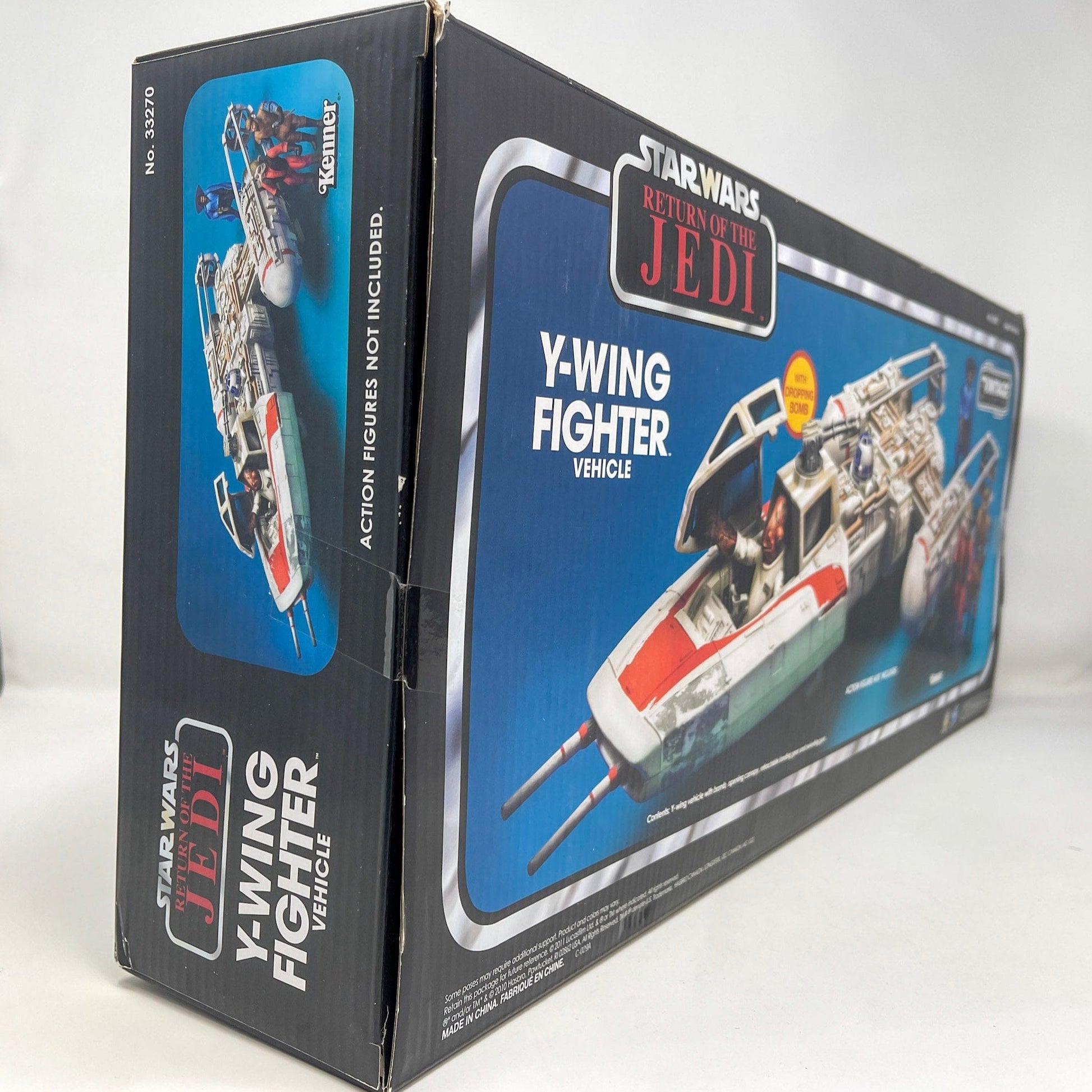 Vintage Hasbro Star Wars Mid Ships VC Y-Wing Fighter (2011) - The Vintage Collection Hasbro Star Wars Vehicle - MISB