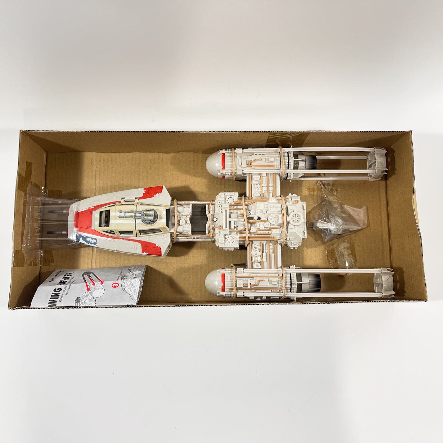 Vintage Hasbro Star Wars Mid Ships VC Y-Wing Fighter - ROTJ (2011) - Hasbro Vintage Collection - Open Box
