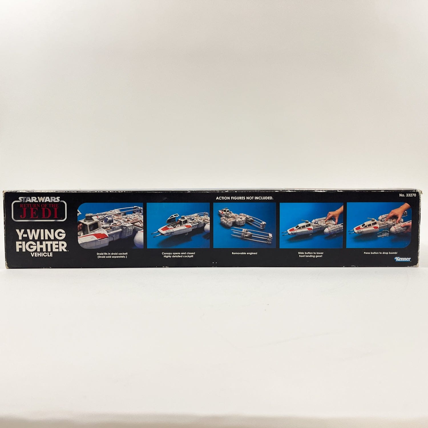 Vintage Hasbro Star Wars Mid Ships VC Y-Wing Fighter - ROTJ (2011) - Hasbro Vintage Collection - Open Box