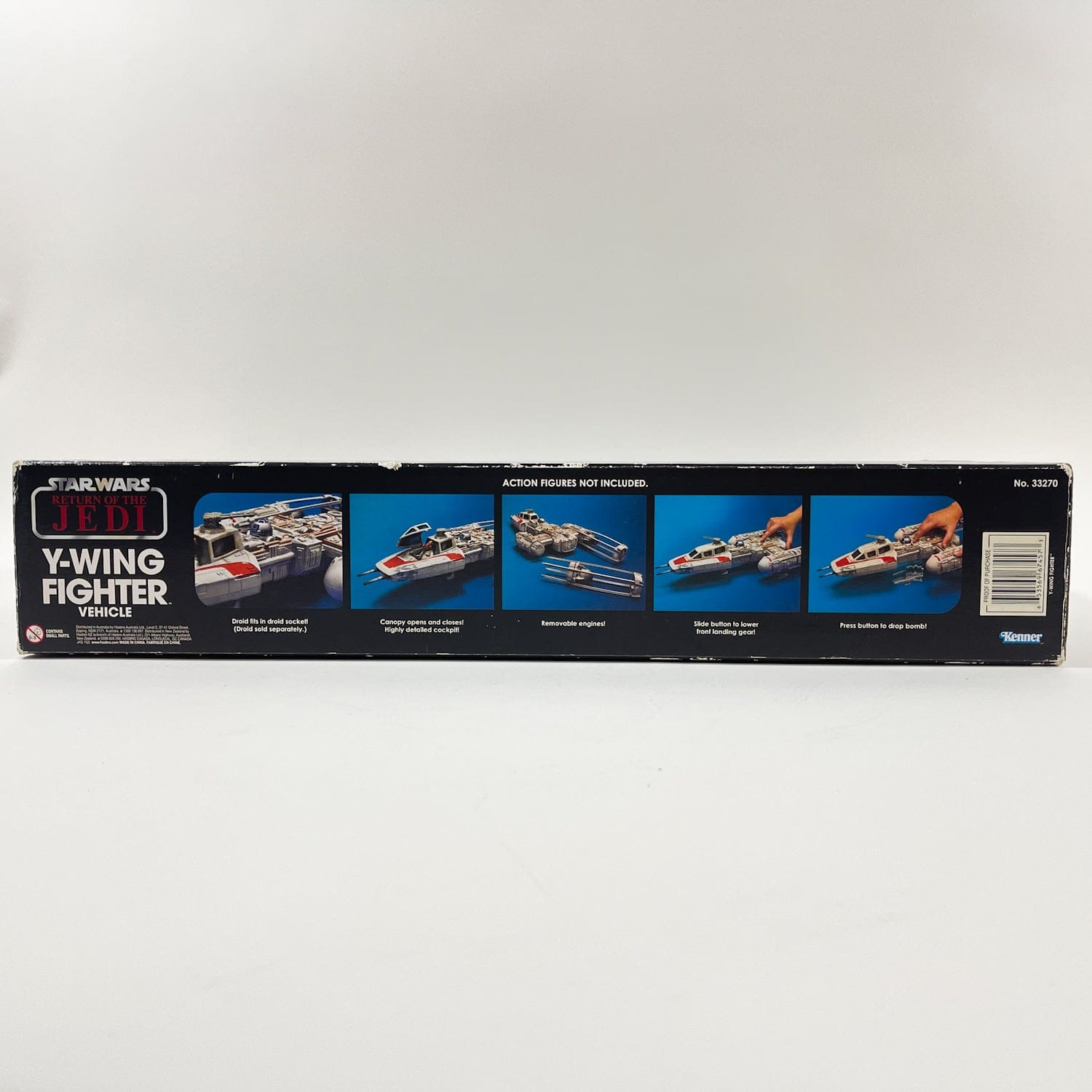 Vintage Hasbro Star Wars Mid Ships VC Y-Wing Fighter - ROTJ (2011) - Hasbro Vintage Collection - Open Box