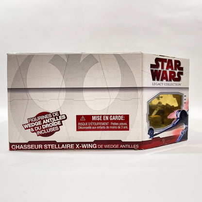 Vintage Hasbro Star Wars Mid Ships Wedge Antilles’ X-Wing Starfighter - Hasbro Legacy Collection 3.75"