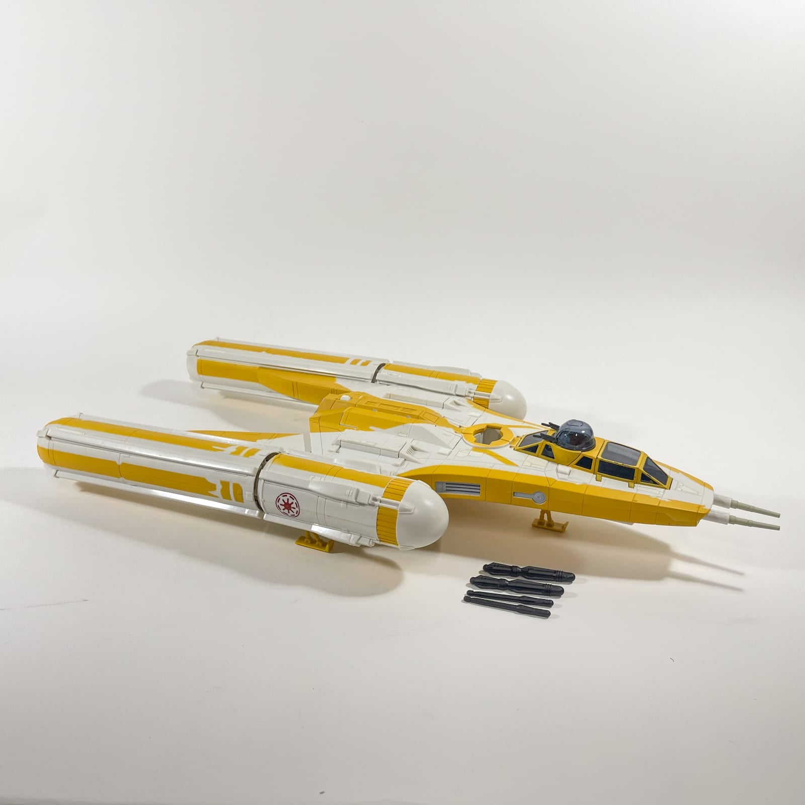 Vintage Hasbro Star Wars Mid Ships Y-Wing Bomber – Hasbro Star Wars The Clone Wars (2009)