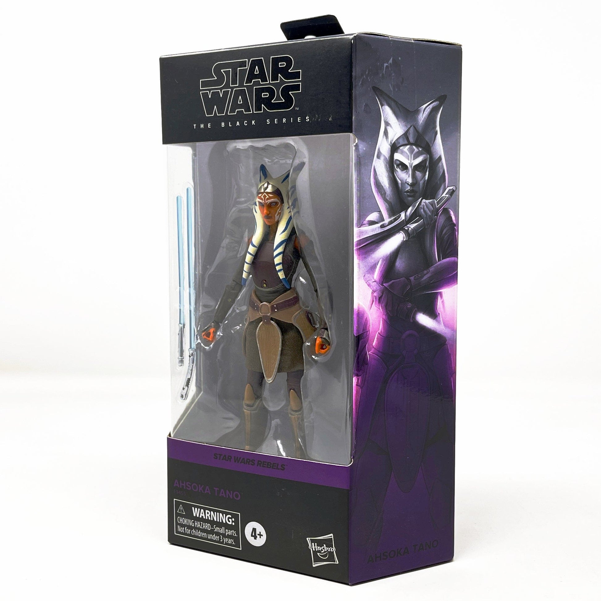 Vintage Hasbro Star Wars Modern MOC Ahsoka Tano (Rebels) REB 07 (2020) - Black Series Hasbro Star Wars Action Figure