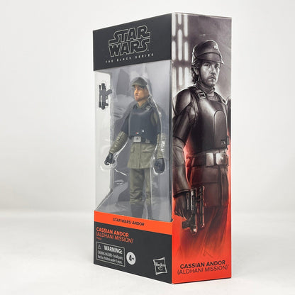 Vintage Hasbro Star Wars Modern MOC Cassian Andor Aldhani Mission (Andor) AND 01 - Black Series Hasbro Star Wars Action Figure