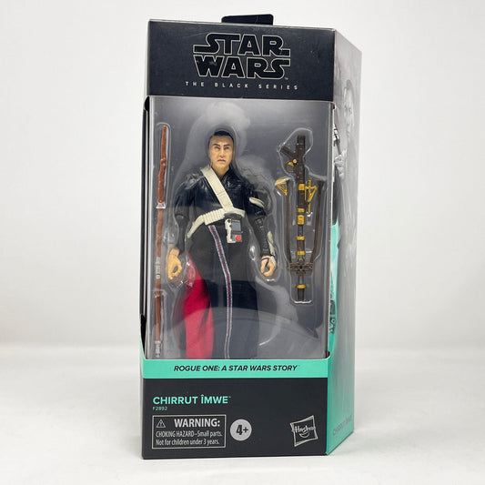 Vintage Hasbro Star Wars Modern MOC Chirrut Imwe (Rogue One) RO 04 - Black Series Hasbro Star Wars Action Figure