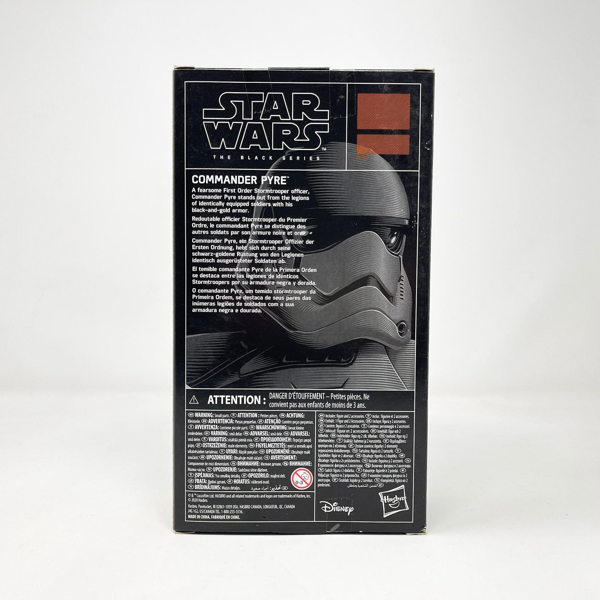 Star Wars: The Black Series 6 Galaxy's Edge Commander Pyre Figure In-Hand Images Star Wars: The Black Series 6 Galaxy's Edge Commander Pyre Figure In-Hand Images