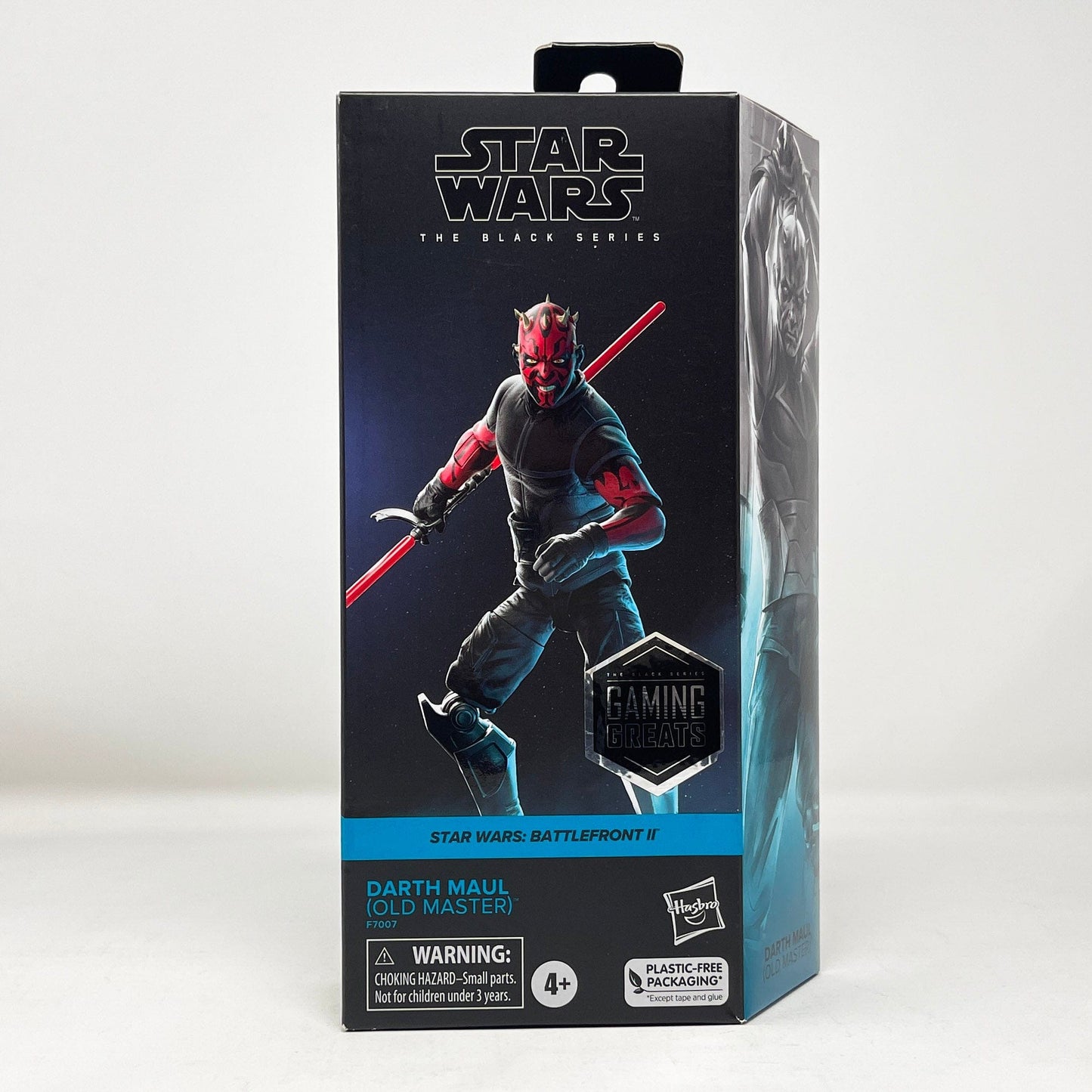 Vintage Hasbro Star Wars Modern MOC Darth Maul Old Master (Battlefront II) GG23- Black Series Hasbro Star Wars Action Figure