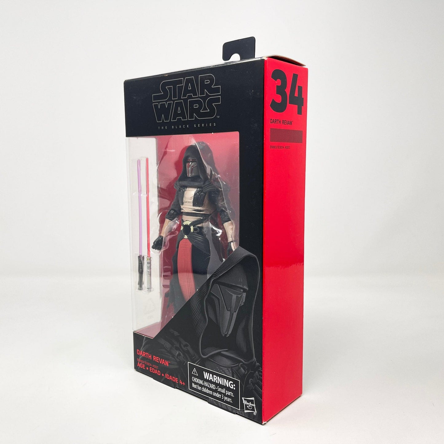 Vintage Hasbro Star Wars Modern MOC Darth Revan #34 - Black Series Hasbro Star Wars Action Figure