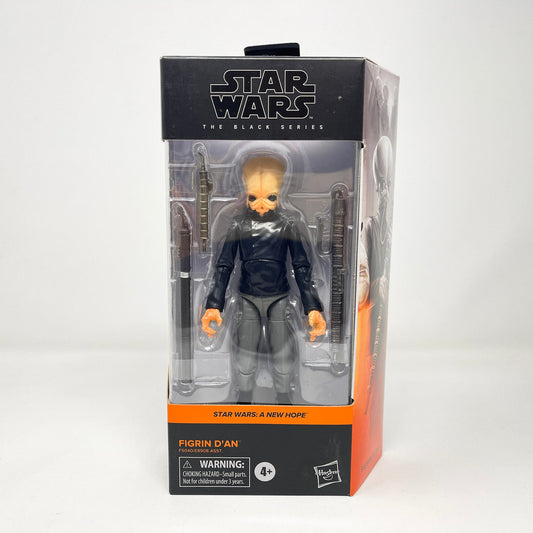 Vintage Hasbro Star Wars Modern MOC Figrin D'an Cantina Band Member - Black Series Hasbro Star Wars Action Figure