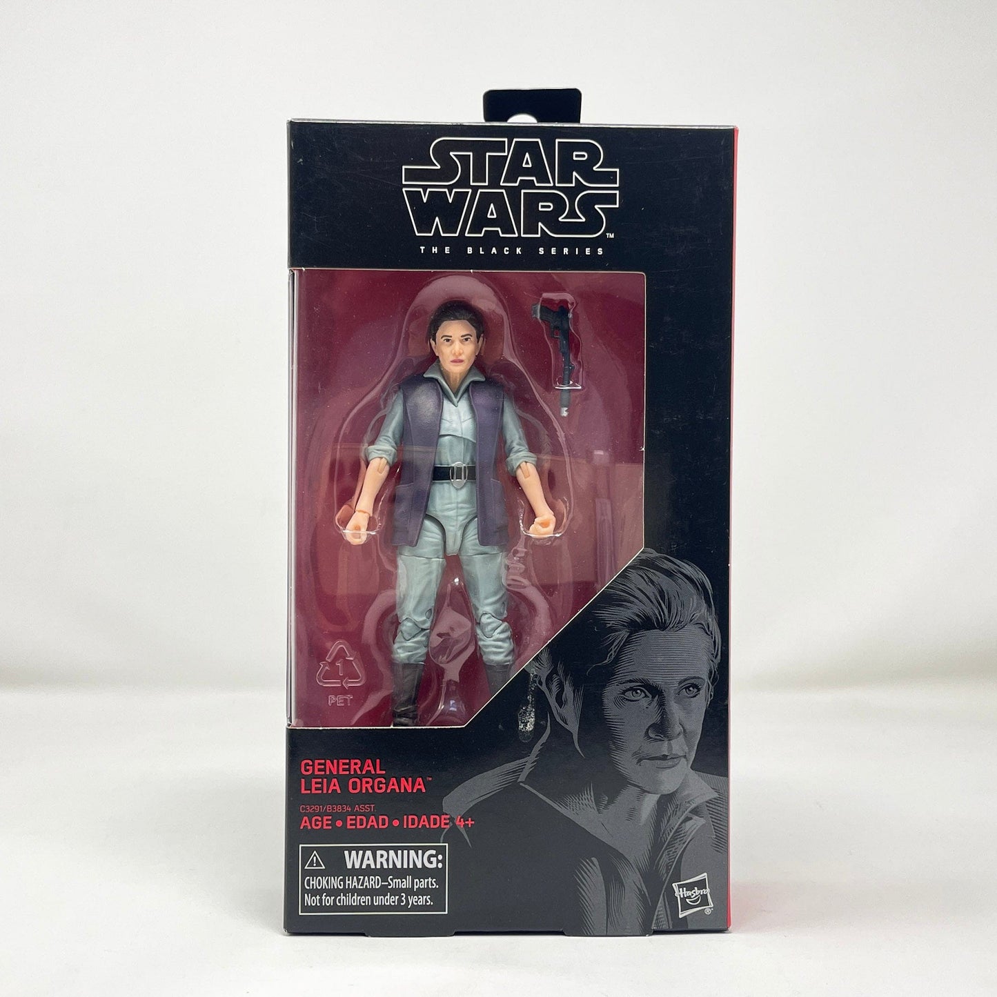 Vintage Hasbro Star Wars Modern MOC General Leia Organa (TFA) #52 - Black Series Hasbro Star Wars Action Figure