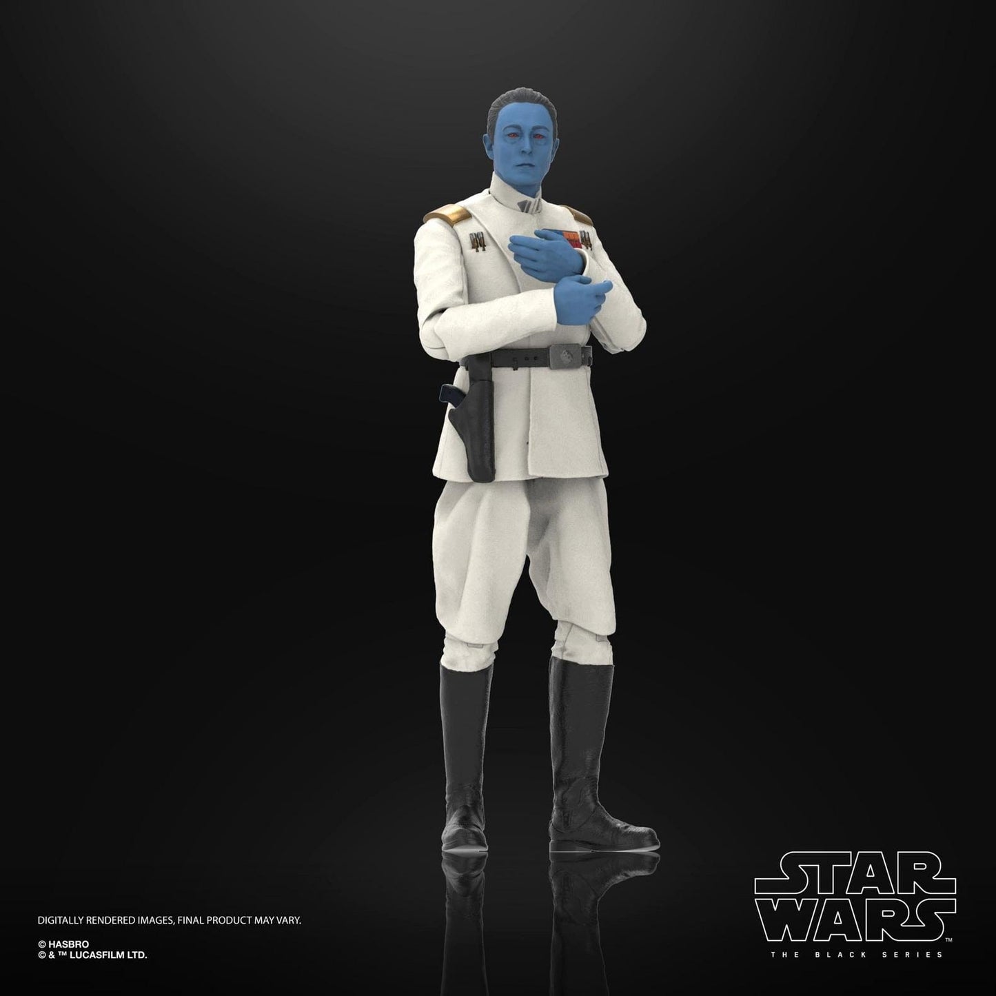 Vintage Hasbro Star Wars Modern MOC Grand Admiral Thrawn (Ahsoka) AHS 12 - Black Series Hasbro Star Wars