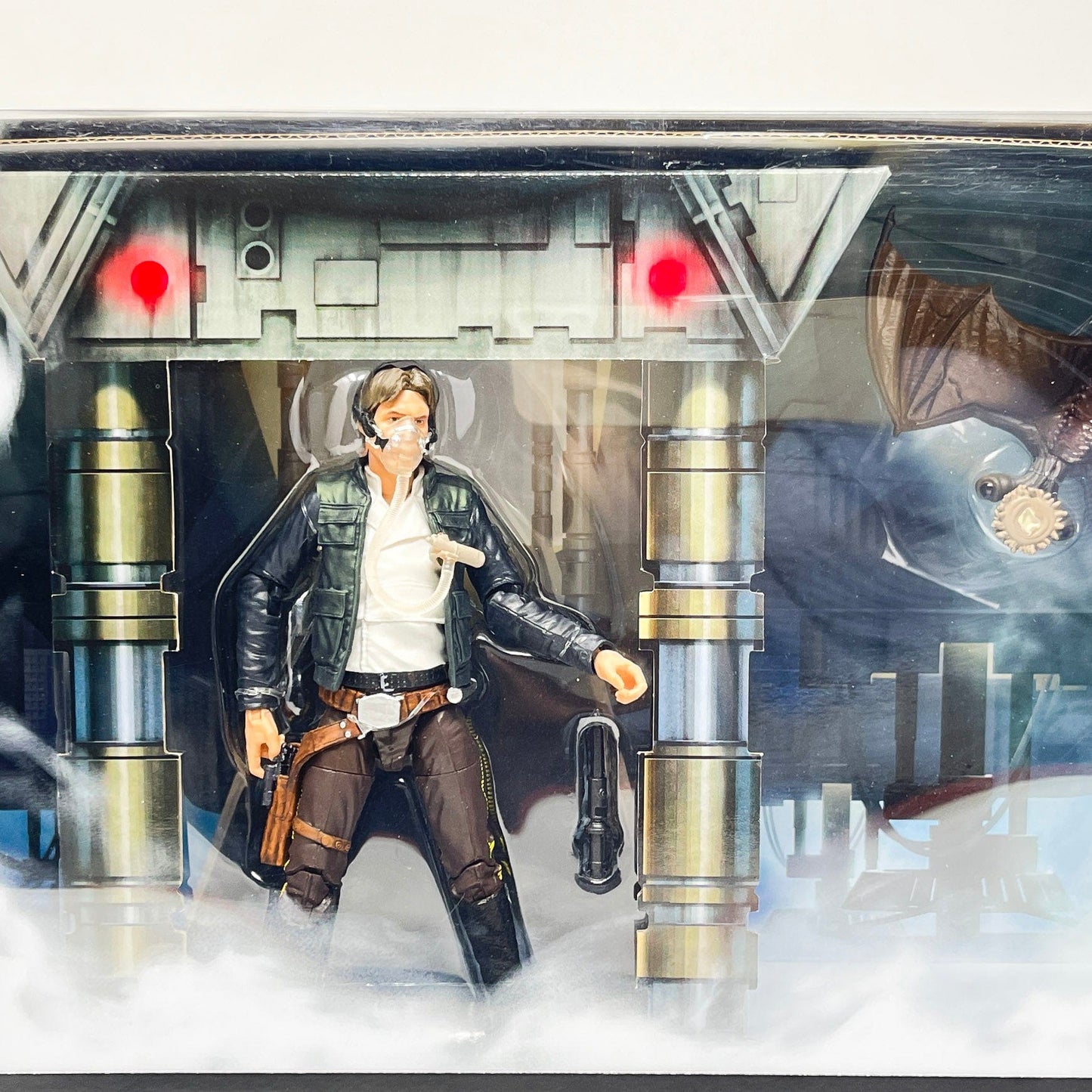 Vintage Hasbro Star Wars Modern MOC Han Solo & Mynock Exogorth Escape (SDCC) - Black Series Hasbro Star Wars Action Figure