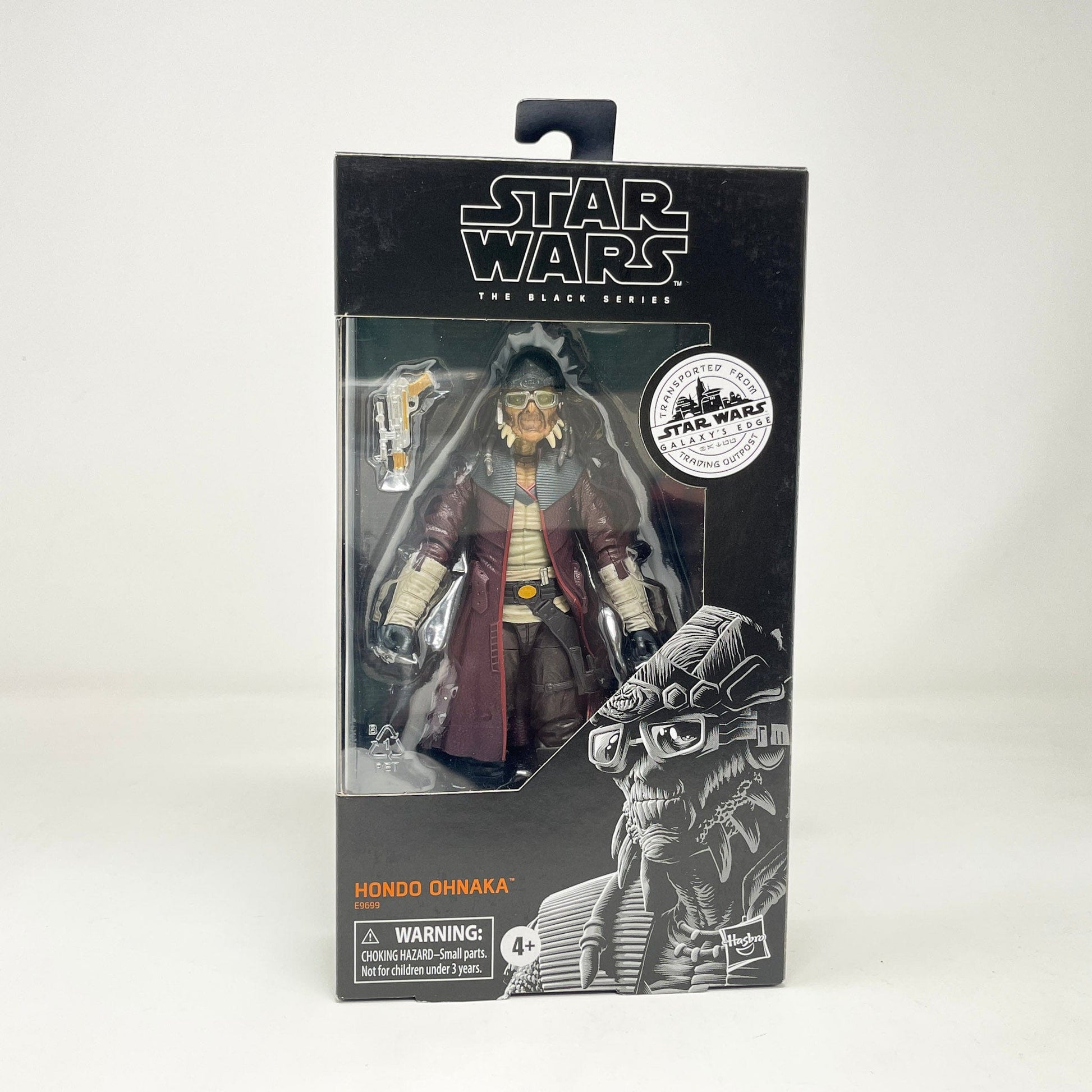 Vintage Hasbro Star Wars Modern MOC Hondo Ohnaka (Galaxy's Edge) - Black Series Hasbro Star Wars Action Figure