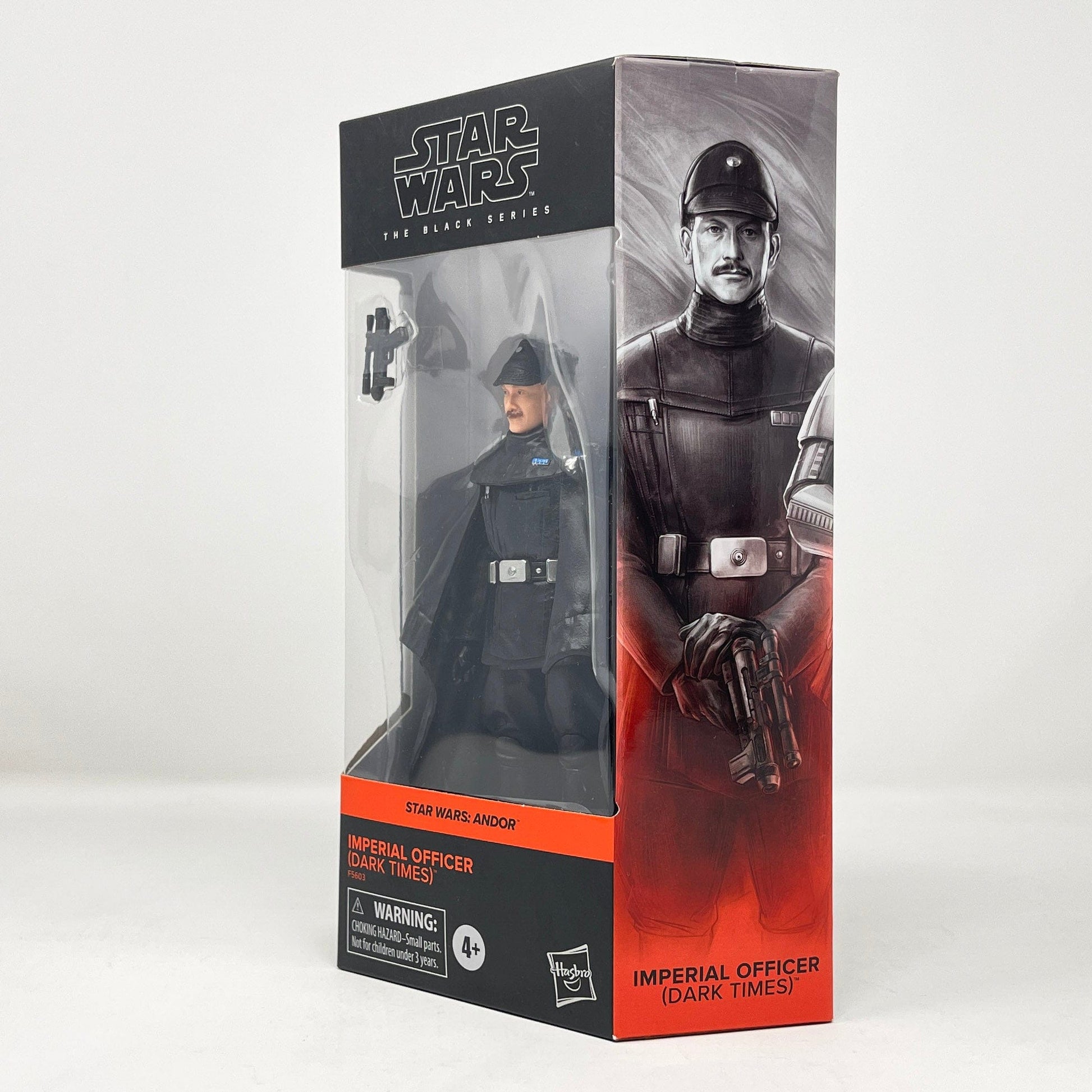 Vintage Hasbro Star Wars Modern MOC Imperial Officer Dark Times (Andor) AND 02 - Black Series Hasbro Star Wars Action Figure